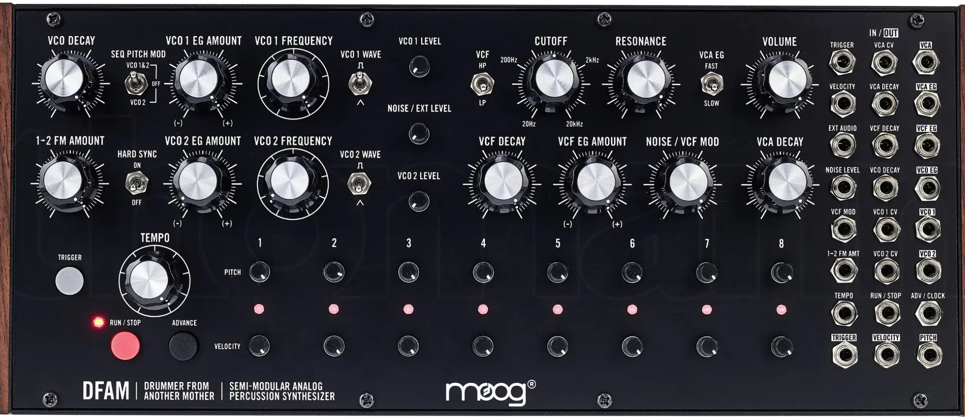 Moog DFAM panel