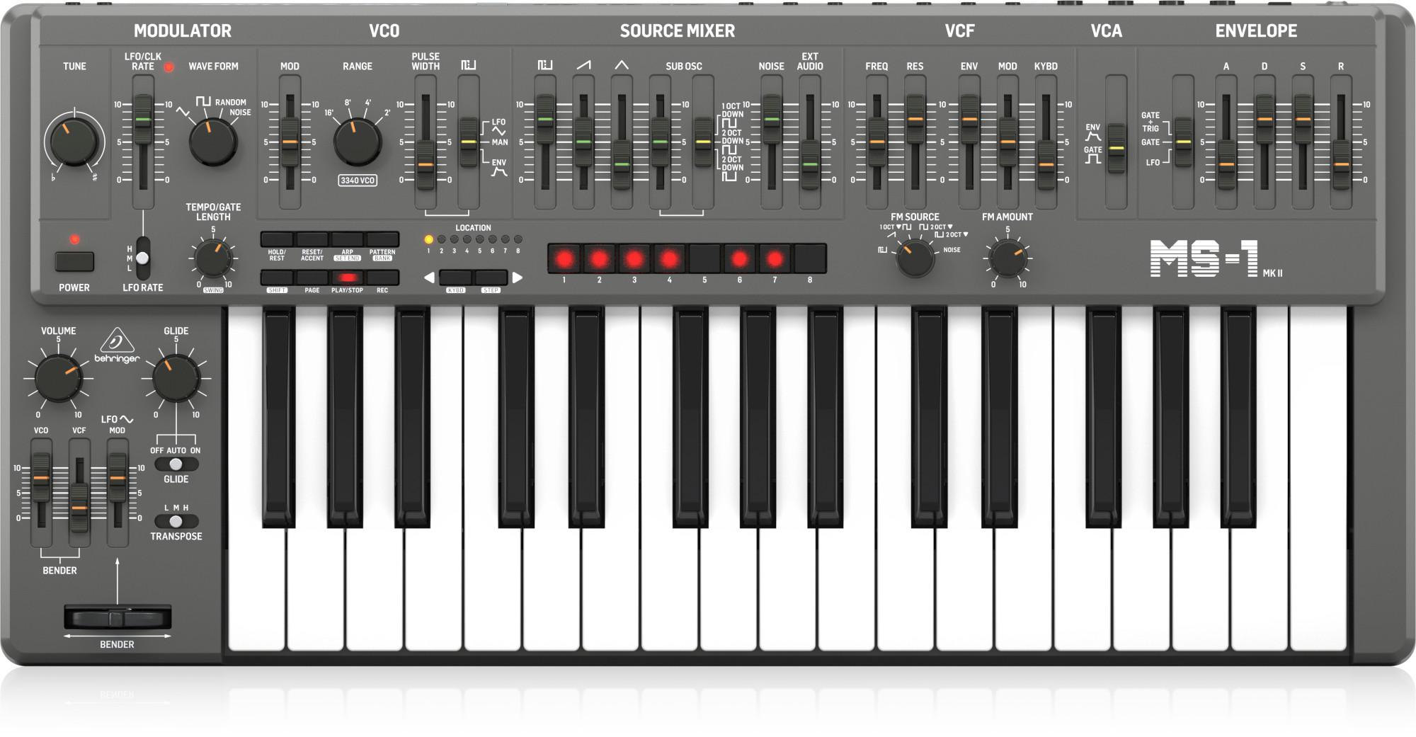 Behringer MS-1 MK2 panel