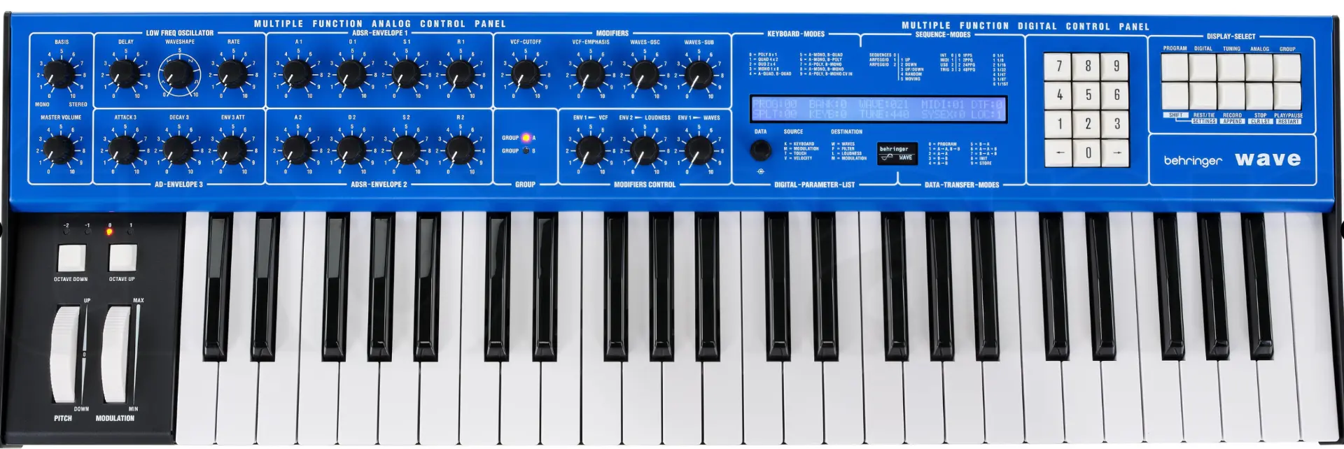 Behringer Wave panel